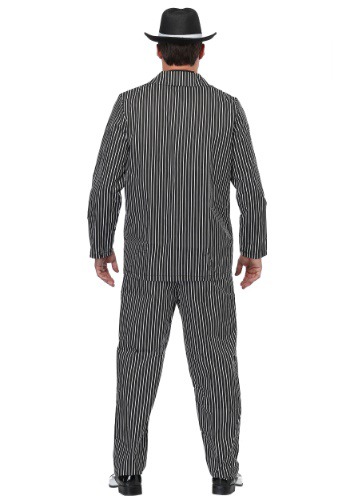 Men's Wide Pin Stripe Gangster Costume