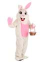 White Easter Bunny Mascot Costume Alt 2