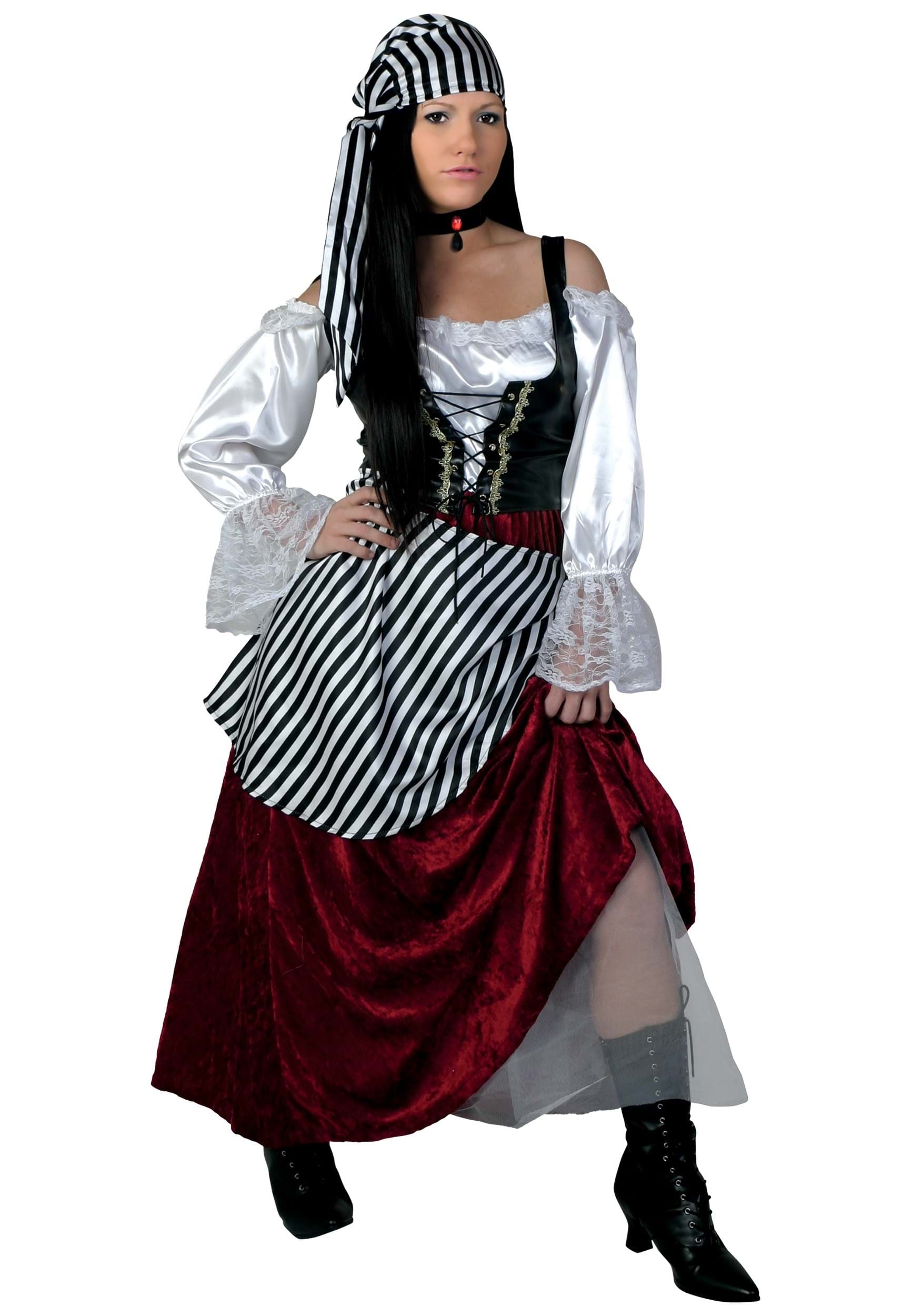 Deluxe Pirate Wench Costume, Exclusive
