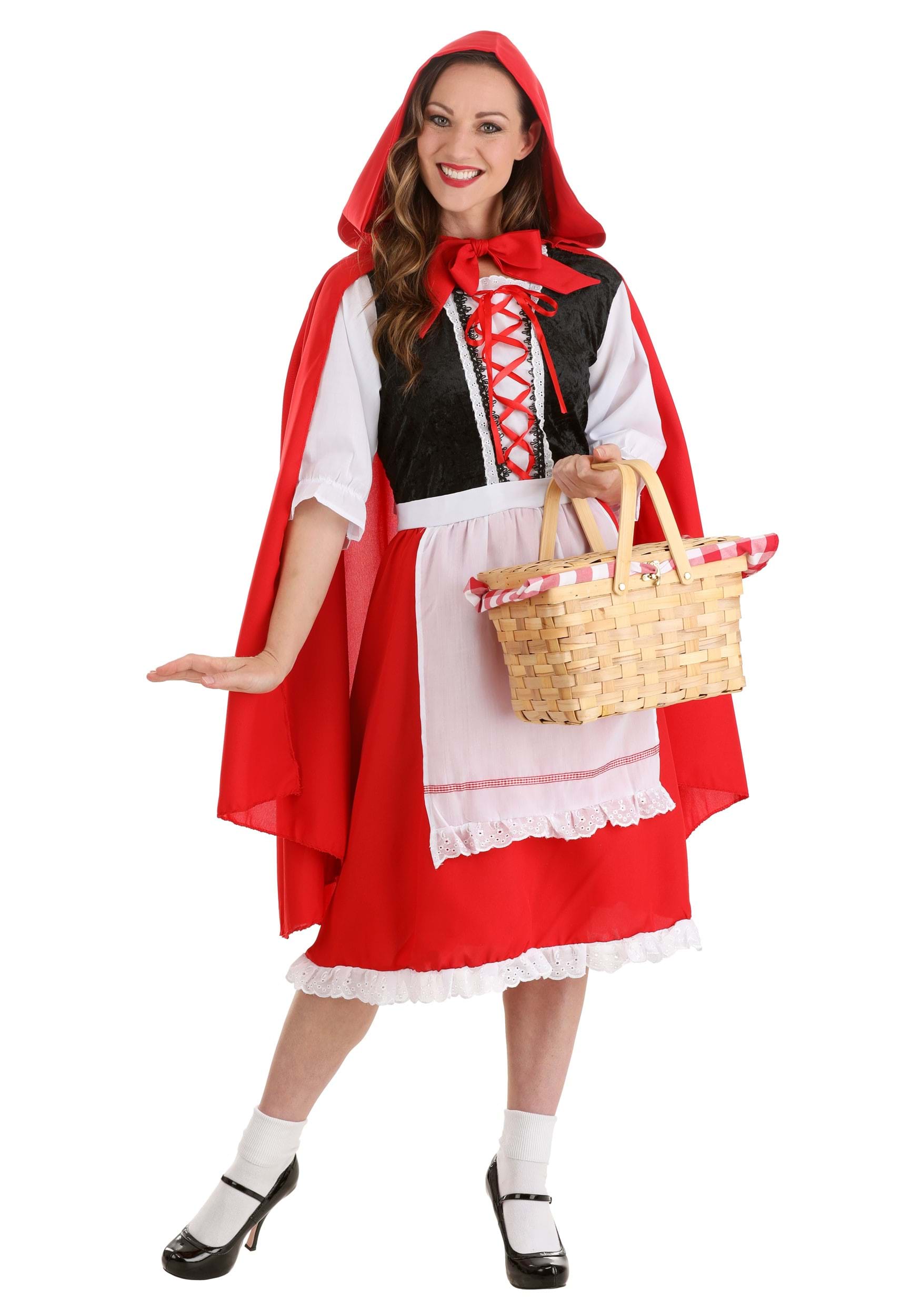 Details about   I Adult Underwraps Little Red Riding Hood Halloween Costume Size M/L 