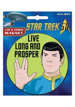 Star Trek Spock Car Magnet update 1