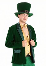 Men's Gold and Green Leprechaun Costume Alt 5