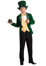Men's Gold and Green Leprechaun Costume Alt 11