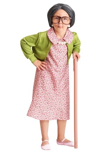 Girls Grammy Gertie Costume 