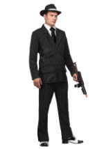 Deluxe Pin Stripe Gangster Suit5