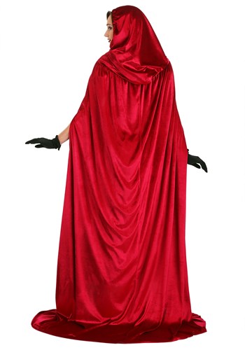 Crimson Riding Costume Adult Cloak | Storybook Accessories