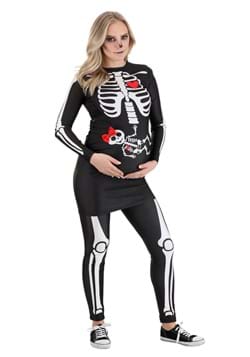Womens Maternity Skeleton Costume