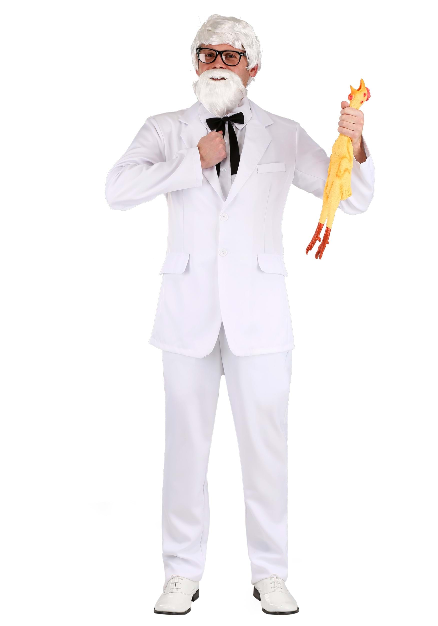 White Suit Men's Costume