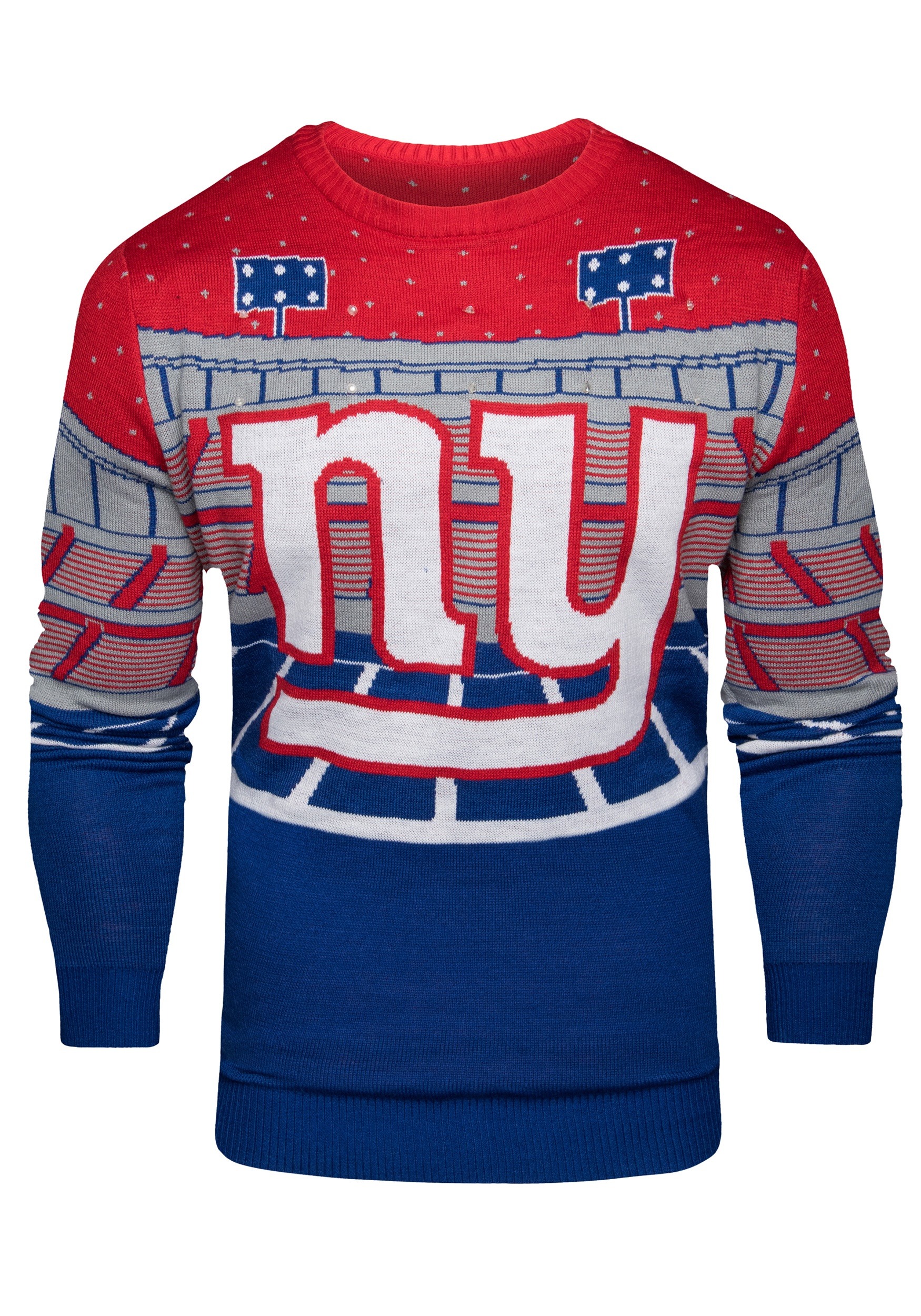 NFL Ugly Sweaters, NFL Light Up Sweaters, Bluetooth Christmas Sweaters