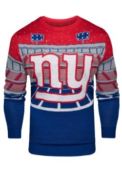 New York Giants Light Up Bluetooth Ugly Christmas Sweater