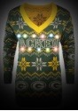 Green Bay Packers Womens Light Up V-Neck Bluetooth Sweater