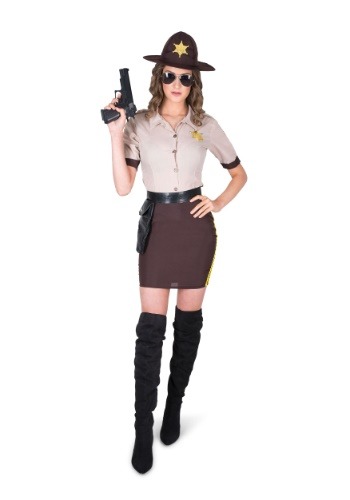 Women's Sultry Sheriff Costume