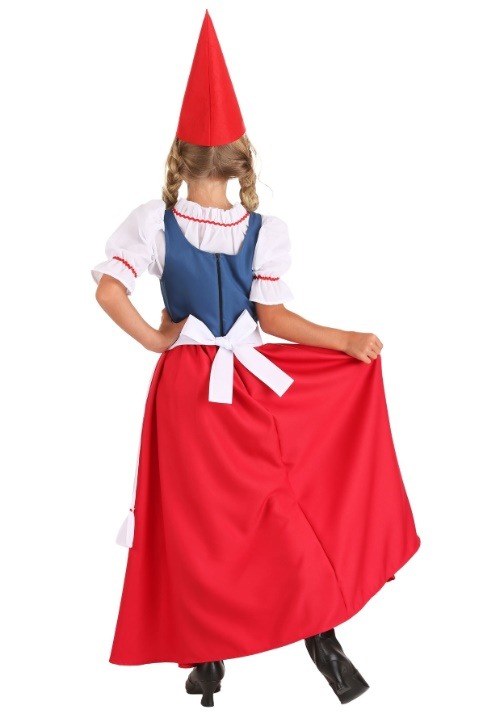 Garden Gnome Costume for Girls