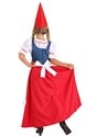 Girl's Garden Gnome Costume Alt 1