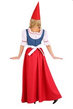 Womens Garden Gnome Costume Alt 1
