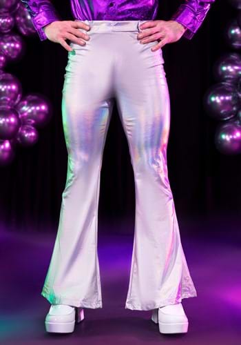 Holographic Men's Disco Pants | Disco Costumes