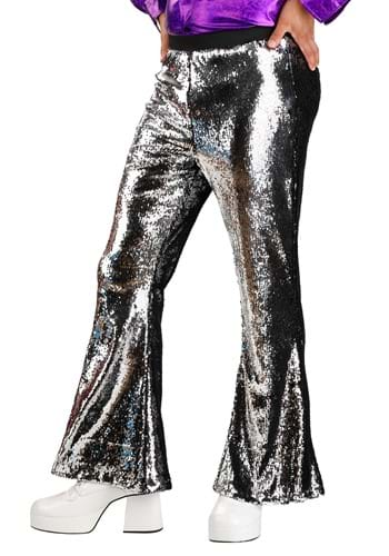 Mens Denim Look Disco Pants