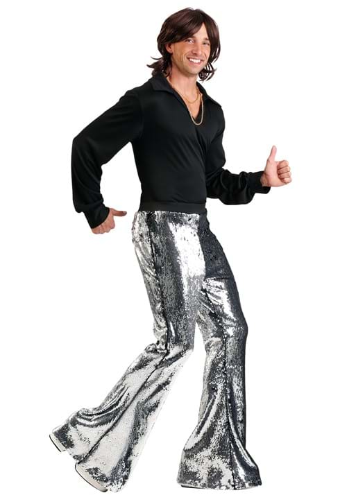 Reversible Sequin Disco Pants for Men