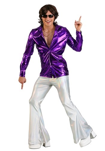 Shattered Glass Men's Disco Shirt