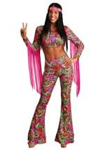 Women's World Peace Hippie Costume Alt 6