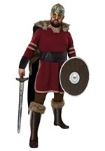 Men's Plus Size Burgundy Viking