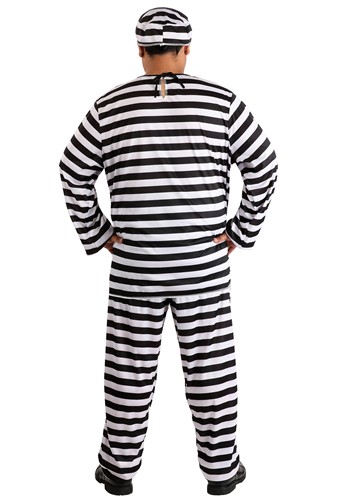 Men's Plus Size Prisoner Costume