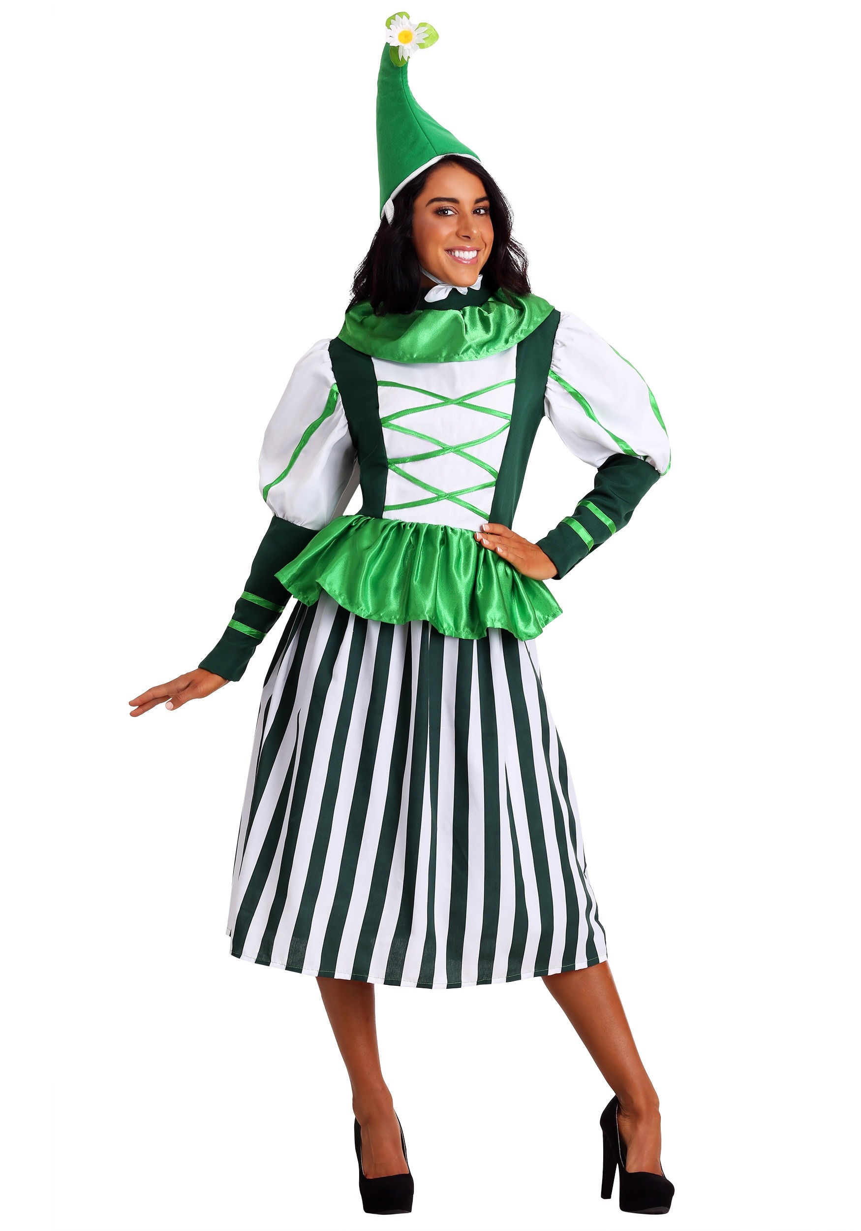 Plus Size Womens Deluxe Munchkin Costume