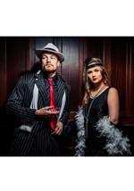 Plus Size Flapper Girl Costume  Alt 9