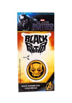 Marvel Black Panther Logo Duo 4x8 Decal