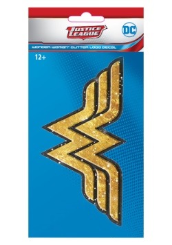 DC Justice League Exclusive Wonder Woman Gold 4x8 Glitter De