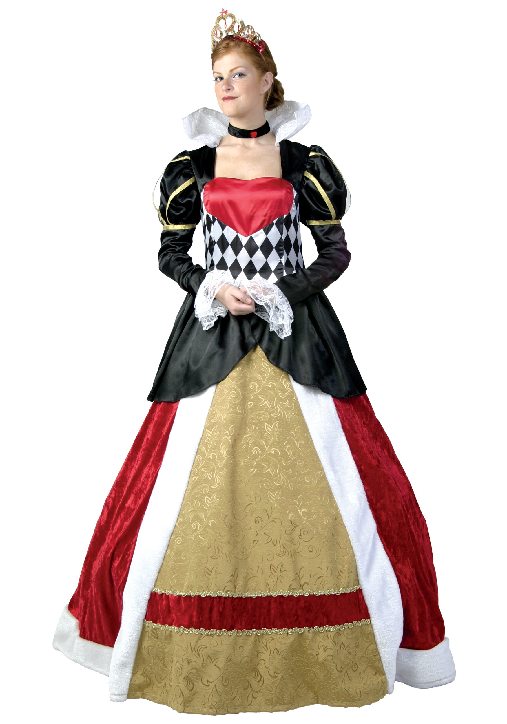 plus size queen of hearts costume