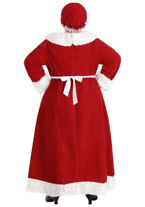 Women's Plus Size Deluxe Mrs Claus Costume