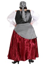 Plus Size Pirate Wench Deluxe Womens Costume Alt 2