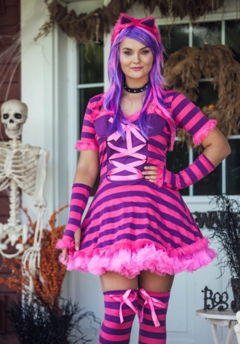 Plus Size Sexy Wonderland Cat Costume for Women | Storybook Costumes