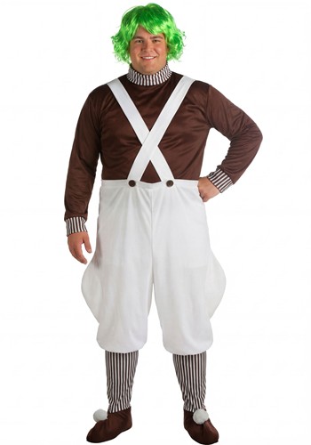 Chocolate Factory Worker Plus Size Costume