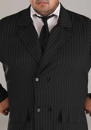 Gangster Plus Size Pinstripe Costume | Mobster Costume