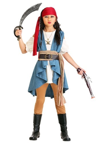 Seven Seas Pirate Sweetie Costume Girl's