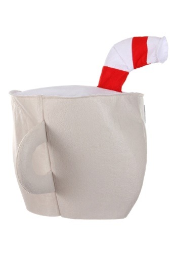 Felt Cuphead Character Head Accessory