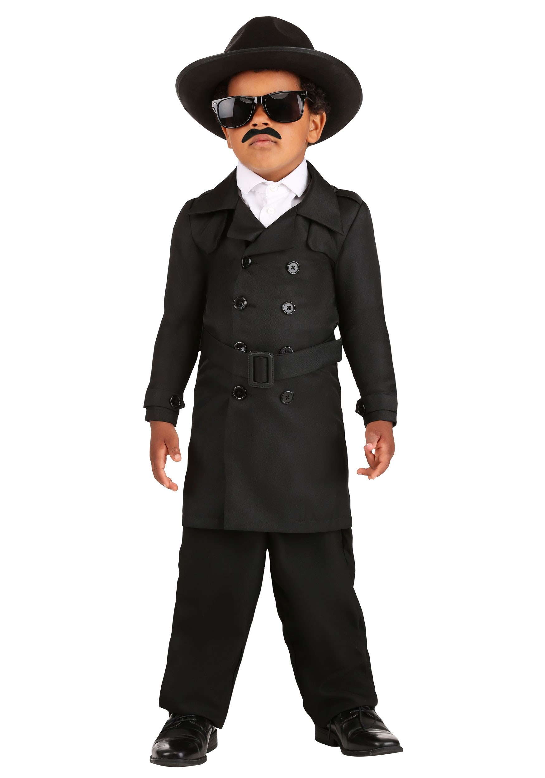 Photos - Fancy Dress Secret FUN Costumes  Agent Man Costume for Toddlers Black 