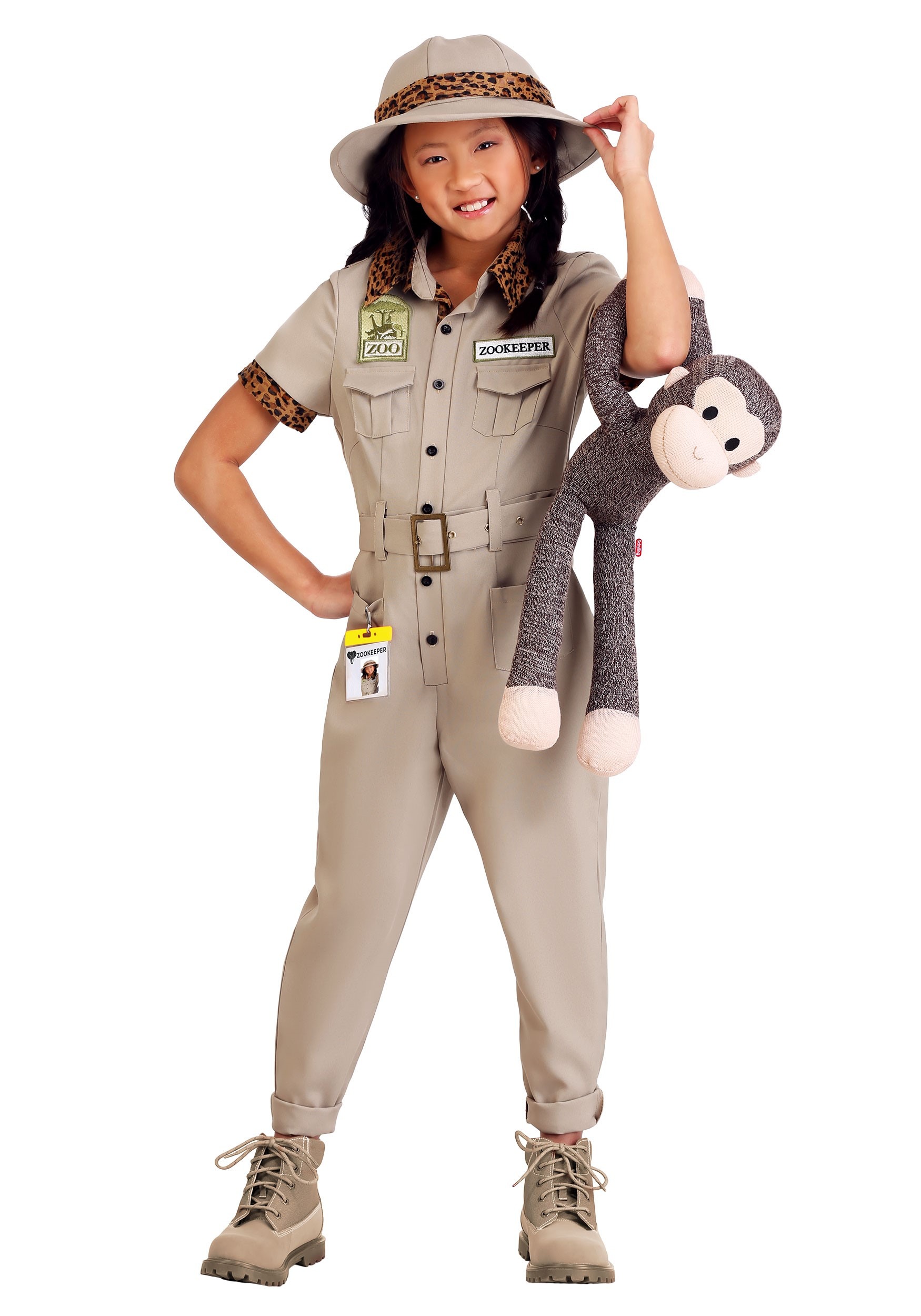 Zookeeper Girl's Costume