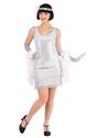 Silver Plus Size Flapper Costume Dress update1