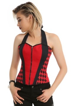 Harley Quinn and Joker Reversible Women's Corset