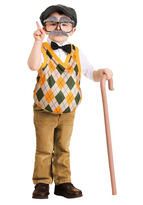 Toddlers Old Man Costume