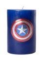 Captain America Themed Sculpted Insignia Candle