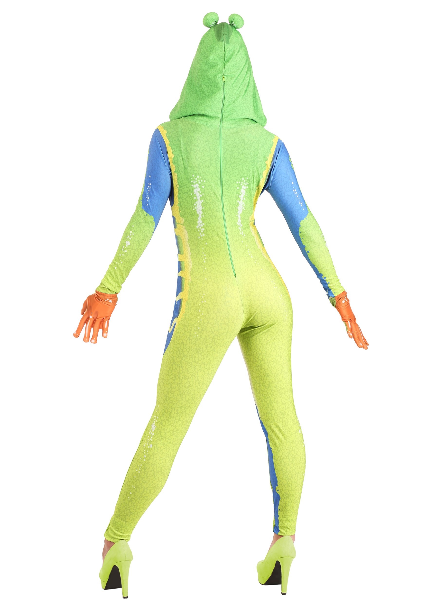 Women's Frisky Frog Costume 
