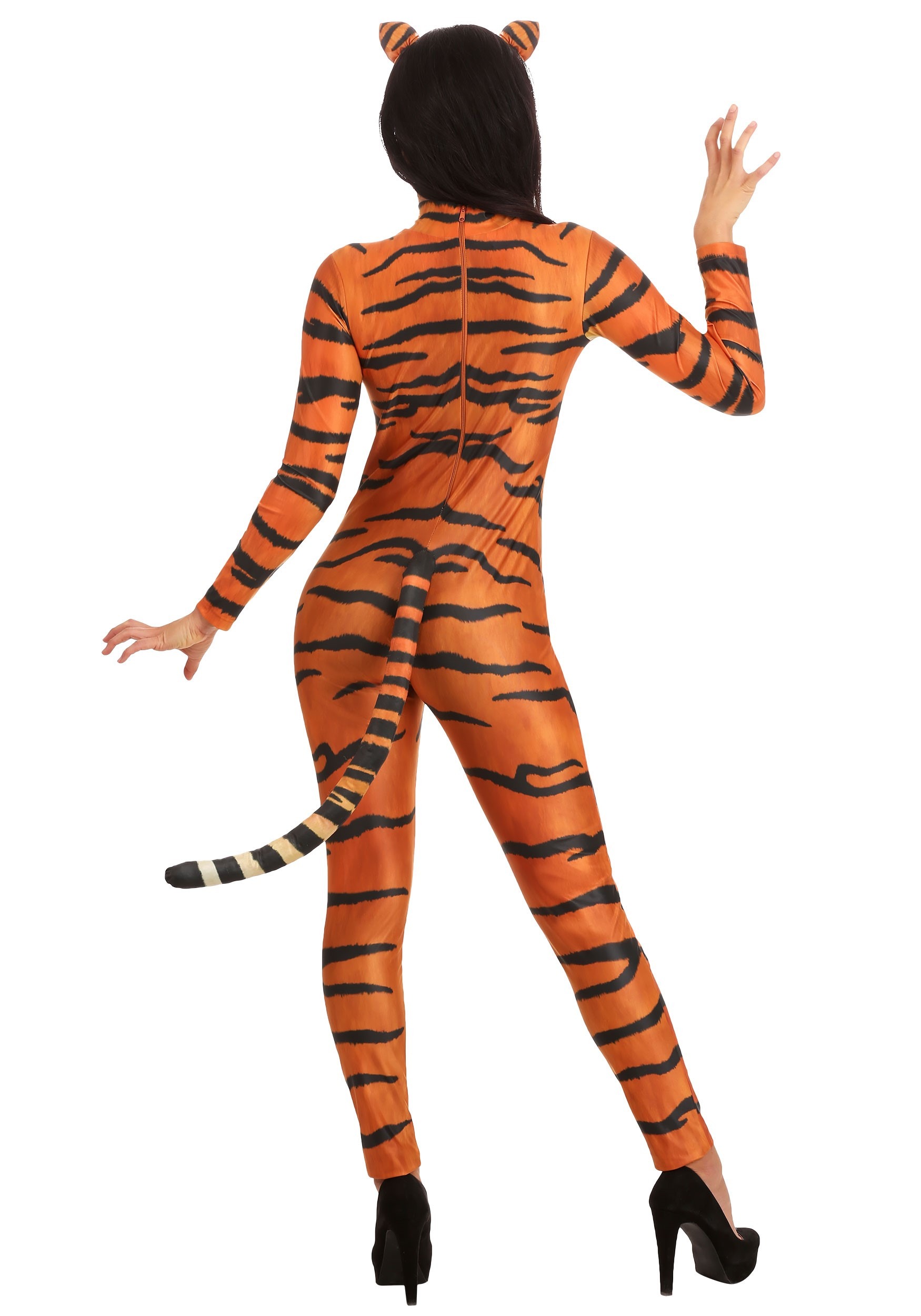 Женский костюм тигрицы
