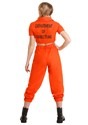 Orange Inmate Prisoner Costume Women's alt1