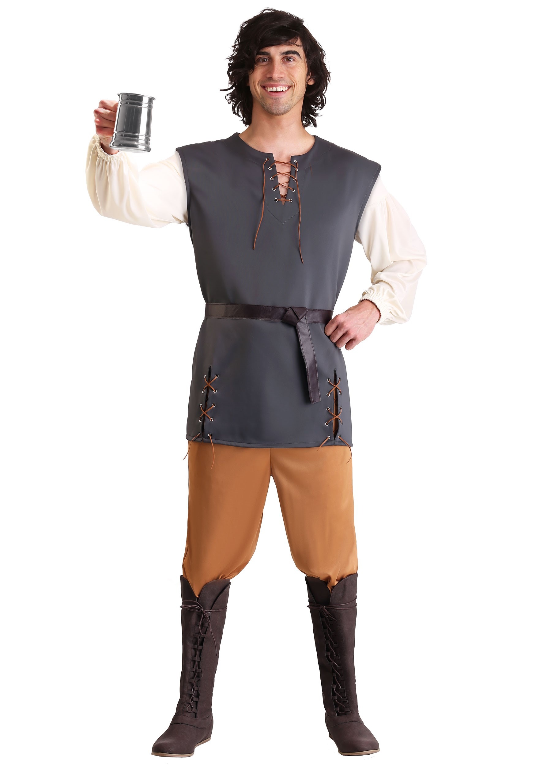 Disfraz de hombre alegre medieval Multicolor
