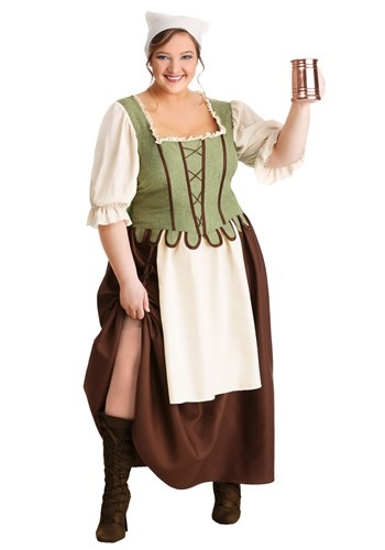 Medieval Pub Wench Costume Plus Size