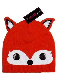 Delia's Fox Cold Weather Girl's Beanie Hat